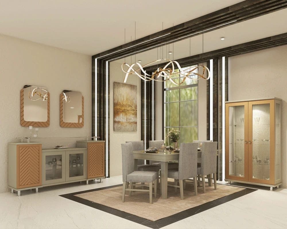 غرفة سفرة جولد - view 1